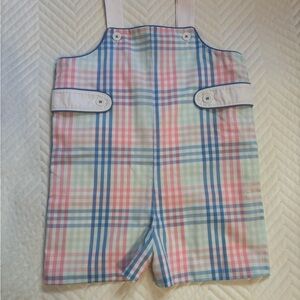 TBBC Plaid Jon Jon 2T
